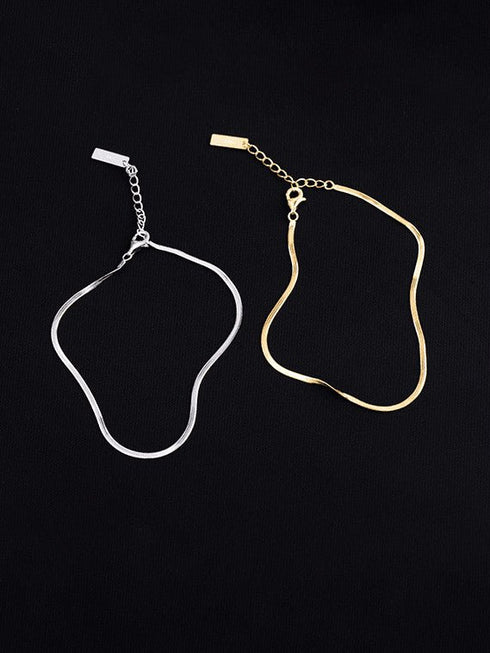 Bratara de glezna Cassia (Silver/Gold)